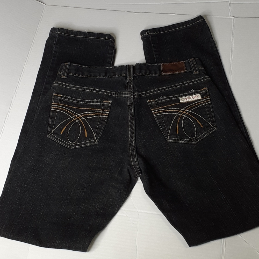 Calvin Klein Jeans Women's 4 Lean Black